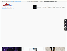 Tablet Screenshot of jamaicatentrentals.com